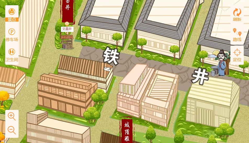 王屋镇智慧景区：手绘地图与语音导览的完美融合